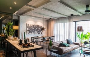 combining different interior designs